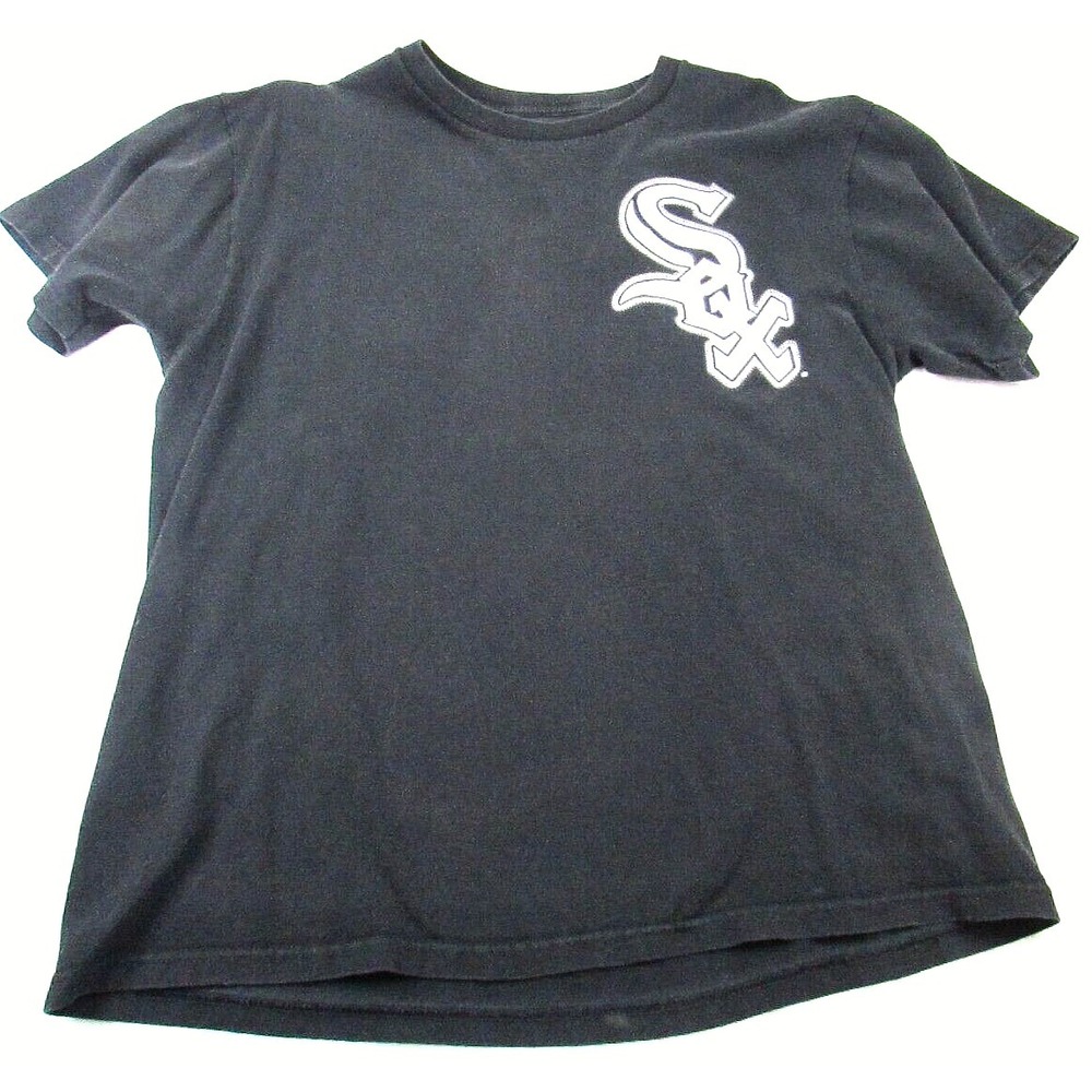 MLB Chicago White Sox Baseball‎ Black 50/50 Graphic T Shirt - L
